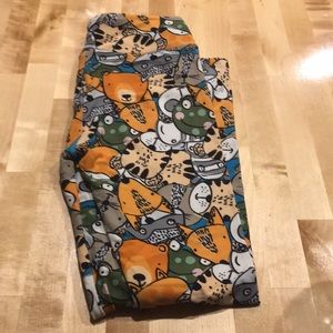 Lularoe leggings animals OS